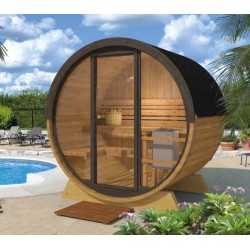 Sauna exterior Piscina 200 Thermowood 2 a 3 personas VerySpass