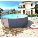 Piscina tubolare Intex Graphite 478xH124