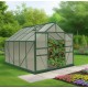 Serre de Jardin Aluminium Habrita 7.35m2