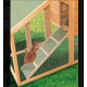 Wooden Garden Chicken Coop 5-8 Habrita Hens 2.13m2 Two-Body