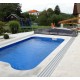 Imperial 12.78X6 Abrilios Telescopic Mid-Height Pool Enclosure