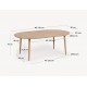 Mesa Redonda Extensible 90 a 170x90 madera roble Quio VeryForma