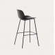 ot of 4 Black and Black Metal Top Stools Tea VeryForma