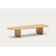 Table Basse en bois de chêne naturel Lounge Pita VeryForma