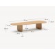 Table Basse en bois de chêne naturel Lounge Pita VeryForma