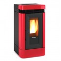 La Nordica Extraflame Lucia 12 kW Fogão Ventilado a Pellets Bordeaux