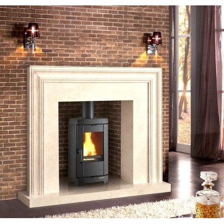 Poêle à bois La Nordica Extraflame Brigitta 4.7kW noir