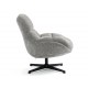 Molo Swivel Chair grey fabric VeryForma