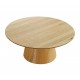 Olen Round Coffee Table in VeryForma oak wood veneer