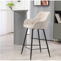 Set van 2 ibis stoelen Canvas chenille taupe VeryForma