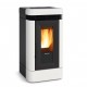 Salamandra a pellets Lucia Plus 12 kW La Nordica Extraflame Branco