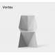 Vertex Set Tavolo & 2 Sedie Vondom Bianco