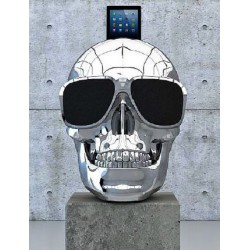 Enceinte AeroSkull HD Plus Bluetooth Jarre Technologies Crome Silver