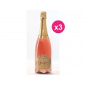 Champagne HeraLion Désir Rosé Brut (Carton de 3)